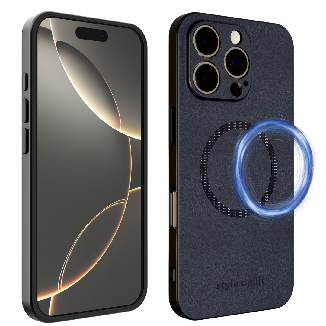 Elegant Suede Case for iPhone 16 Series