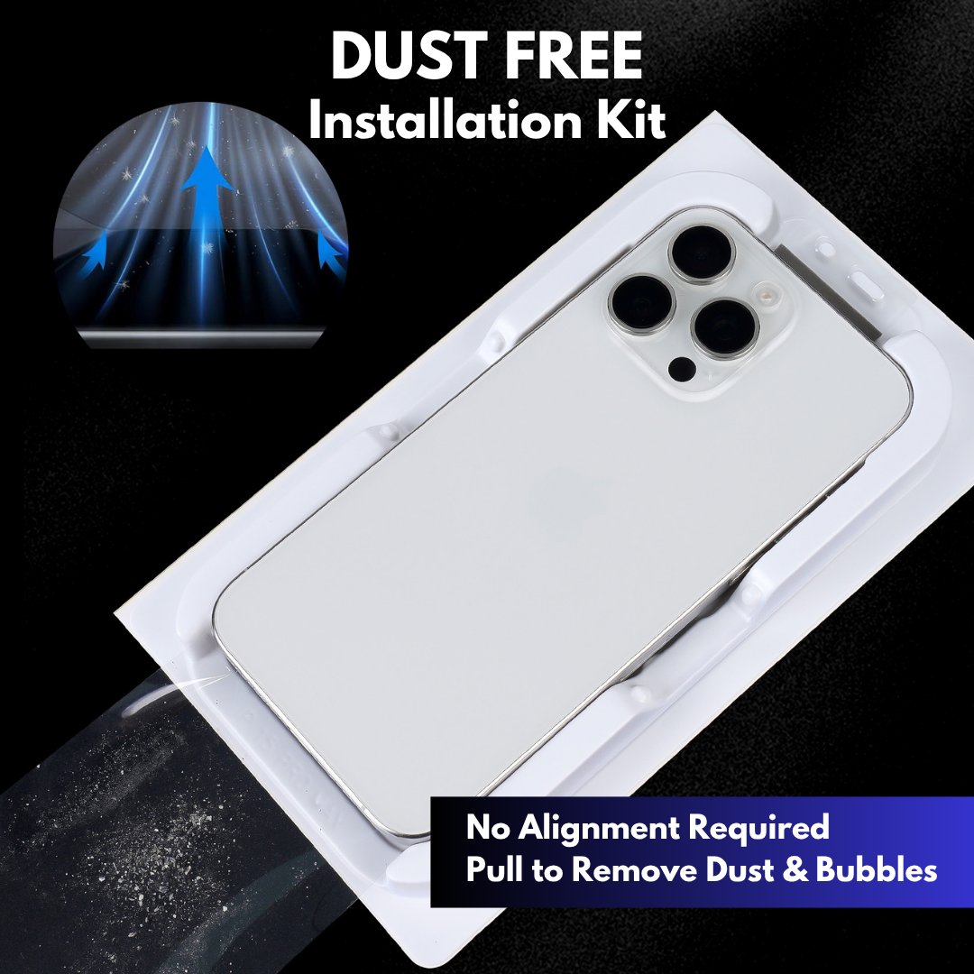 3-Pack Ultra+ HD Privacy tempered glass