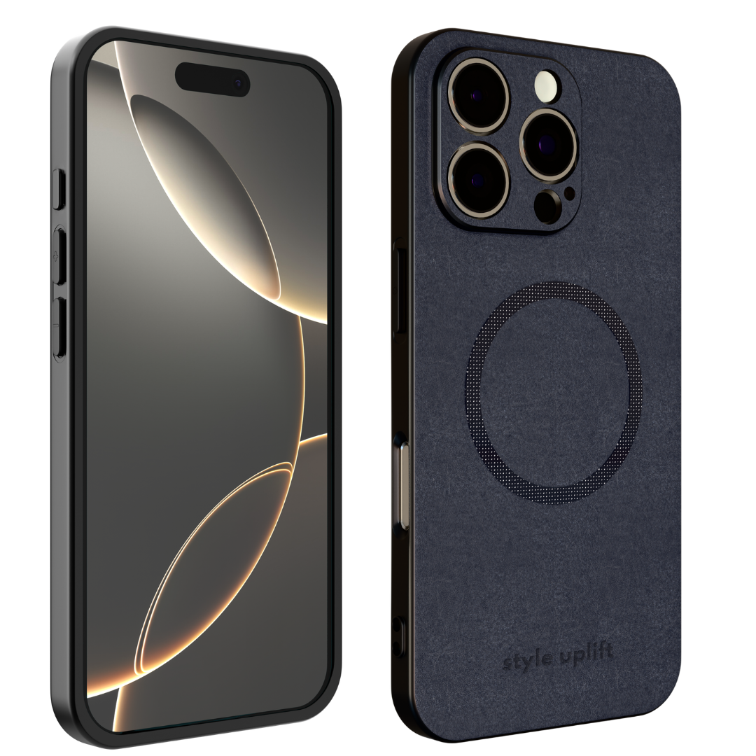 Elegant Suede Case for iPhone 16 Series
