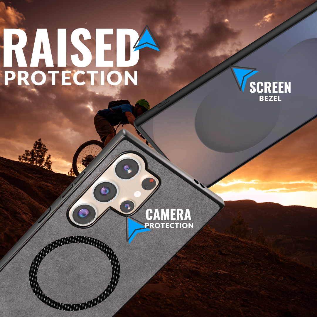 Elegant Suede Case for Samsung 25 Series